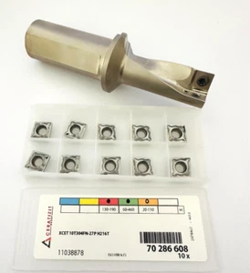 CERATIZIT ECC20R-2,25D 10 EcoCut +10 pcs. XCET10T304FN-27P H216T ORIGINAL NEW - Picture 1 of 9
