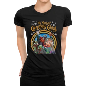 The Muppet Christmas Carol - Christmas Xmas Gift Ladies T-Shirt - Picture 1 of 18