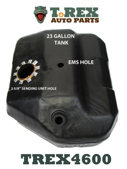 1985-1990 Ford Bronco II 23 gal. plastic gas fuel tank top w/ EMS - Image 1 of 1