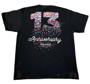 Port & Company 7 Clans Casino 13th Anniversary Graphic T-shirt Black Adult Large - Picture 1 of 3