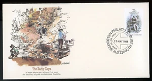 AUSTRALIA 1981 FIRST DAY COVER, THE EARLY DAYS !! N09 - Picture 1 of 2