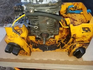 POULAN PRO 295 46CC CHAINSAW ENGINE CRADDLE / HOUSING, For Parts only - Picture 1 of 8