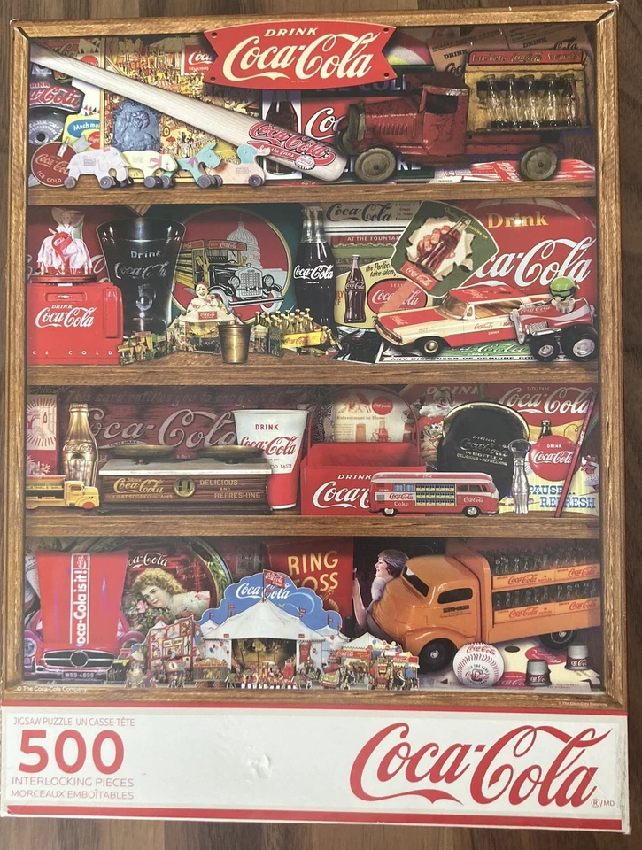Rompecabezas Springbok difícil de encontrar - COCA-COLA, UNA COLECCIÓN - 500 piezas - NUEVO sellado Foto 1 de 1