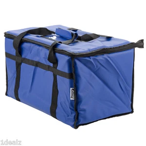 Bolsa azul industrial aislada de nailon bolsa de entrega de alimentos chafer portadora de sartén $10 reembolso - Imagen 1 de 1