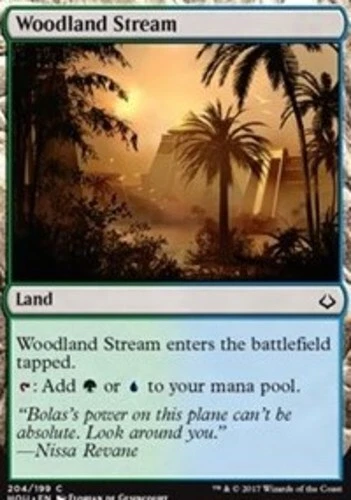 Woodland Stream - Planeswalker Deck Exclusive ~ Moderately Played Hour of Devast - Image 1 of 1