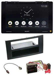 Sony USB MP3 DAB Bluetooth Autoradio für Ford Focus C-Max S-Max Galaxy 03-07 sch - Bild 1 von 8