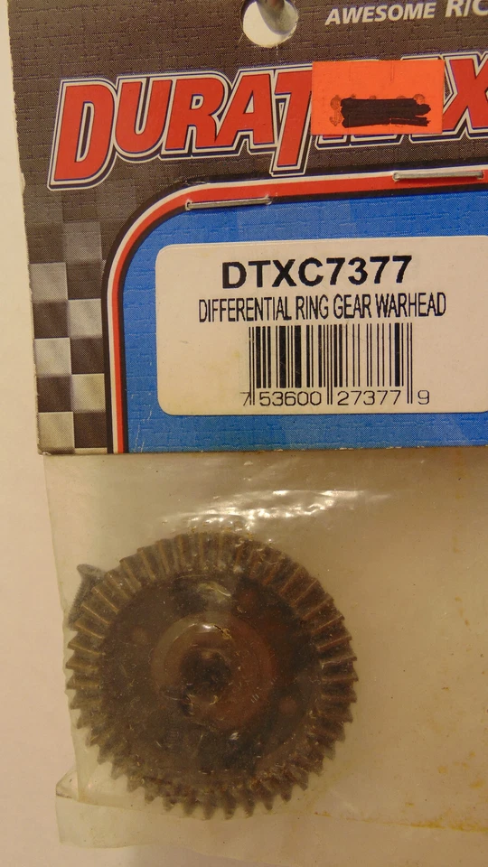 Duratrax #DTXC7377 Differential Metal Ring Gear Warhead   NIB - Image 1 of 1