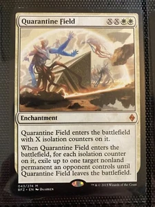 Quarantine Field - Battle for Zendikar - Magic: The Gathering MTG - Picture 1 of 1