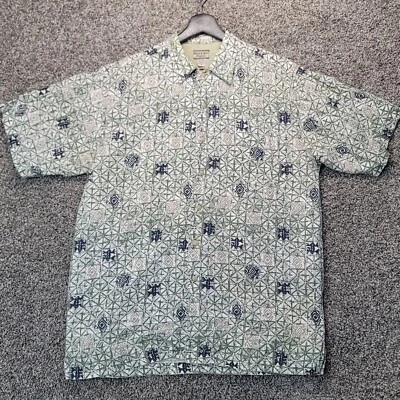 Bugle Boy Shirt Mens Medium Button Down Checks Vintage - Image 1 of 4