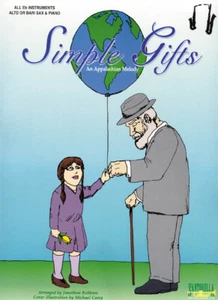 Simple Gifts for Alto Sax & Piano * Shipped directly from Publisher! - Picture 1 of 1