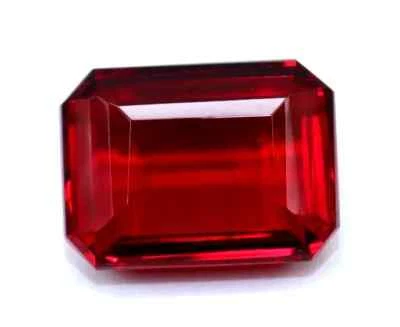 Roter Topas 77 CT Natürlich Brasilianischer Smaragd Form Zertifiziert Lose - Bild 1 von 4