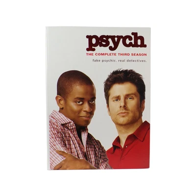 "PSYCH" The Complete Third Season 4-Disc DVD Set (2009) - Image 1 of 3
