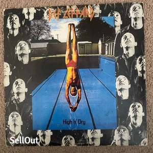 Def Leppard High 'N' Dry LP Vinyl Album 1981 Mercury Classic Rock 12" - Picture 1 of 3