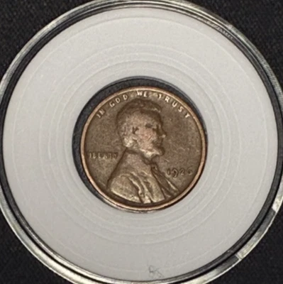1926 p Lincoln Wheat Ear One Cent 1 c Penny Circulated Copper Coin - Image 1 of 4