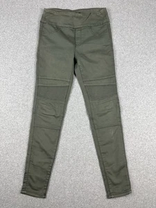 Decjuba Women's Pull On Legging Pants Jeans Size 10 W30" Olive Green Stretch - Picture 1 of 12