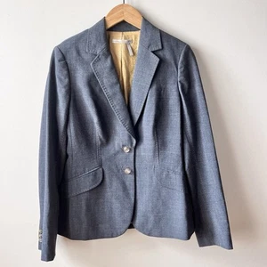 Classiques Entier Women’s Blue Single Breasted Blazer Sz 6 - Bild 1 von 10