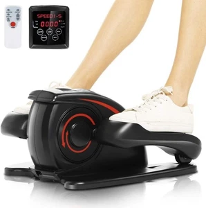 ANCHEER Under Desk Elliptical Machine Electric Seated Pedal Exerciser W/Remote - Picture 1 of 7