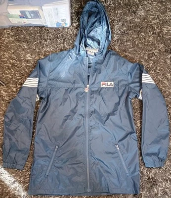 Fila Mens Super Lightweight Thin Raincoat Size Large Perfect For Summer Showers  - Image 1 of 4