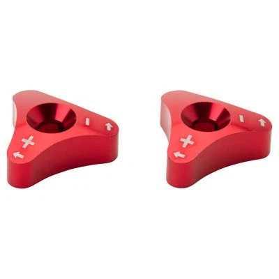 Tusk Billet WP Fork Adjuster Knobs Red For KTM 350 XCF-W 2012-2016,2020-2021 - Image 1 of 4