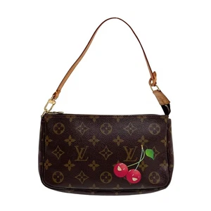LOUIS VUITTON LV x Takashi Murakami Monogram Cherry Pochette Accesoire - Bild 1 von 20
