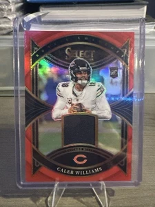 2024 Panini Select - Rookie Swatches Caleb Williams #RS-CWS Red Prizm (RC) - Bild 1 von 2