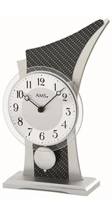 Modern clock with quartz movement from AMS AM T1140 NEW - Picture 1 of 1