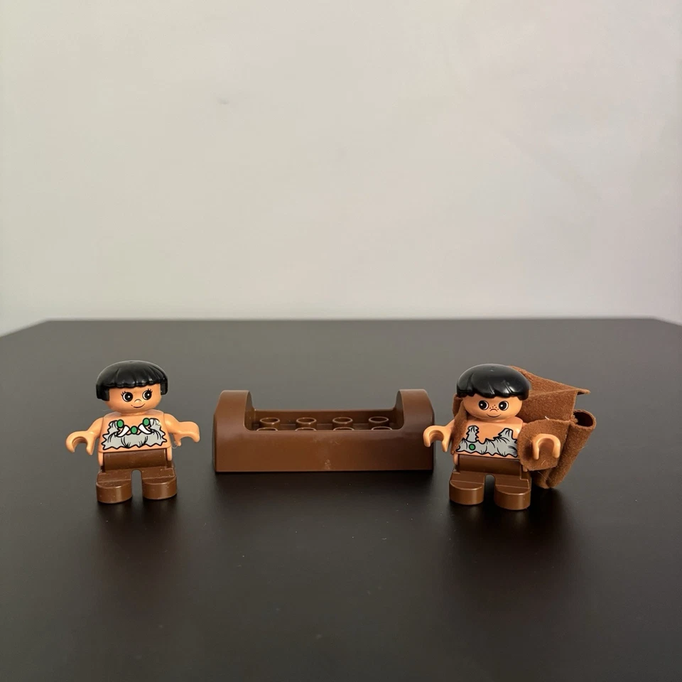 Lego Duplo Prehistoric Boy Girl Canoe Backpack Lot from 2604 Dino World Cavemen - Image 1 of 4