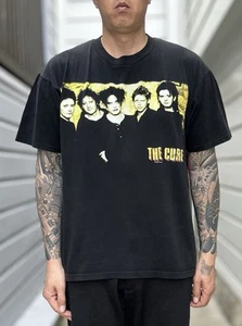 T-shirt vintage The Cure 1996 swing tour usata con cura XL originale proprietario Haul - Foto 1 di 16