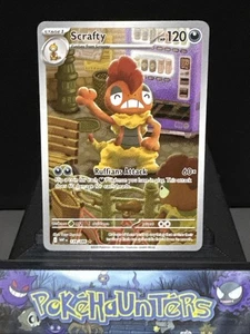 Pokemon Karte Scrafty 139/086 White Flare Illustration Rare Near Mint - Bild 1 von 2