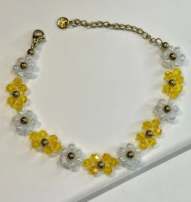 Blumenarmband Damen Handgelenkschmuck - Bild 1 von 3