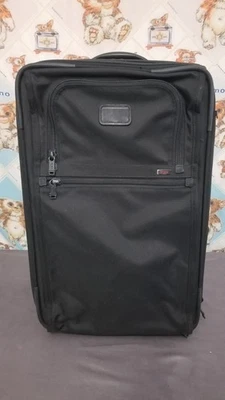 Tumi Alpha 22" Frequent Traveler Zippered Expandable Carry On Black 22922DH - Image 1 of 4