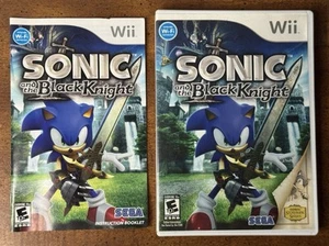 Nintendo Wii Sonic and the Black Knight 2009 Complete CIB Tested working - Picture 1 of 6