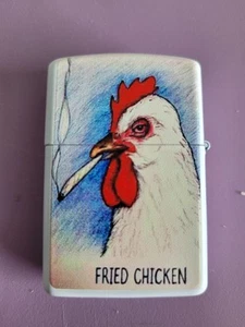 Fried Chicken Wick Type Lighter. “Chicken Smoking A Joint”. New. Great Gift! - Picture 1 of 2