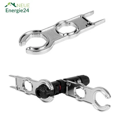 Für Solarenergie Montage für PV-Solar-Buchse Metall stabil 2STK Solarstecker - Bild 1 von 4