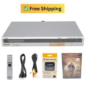 Sony RDR-GX315 Lettore DVD Registratore Telecomando + Pacchetto Convertitore da AV a HDMI Testato - Foto 1 di 20