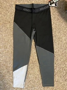 New Under Armour YLG Leggings - Picture 1 of 3