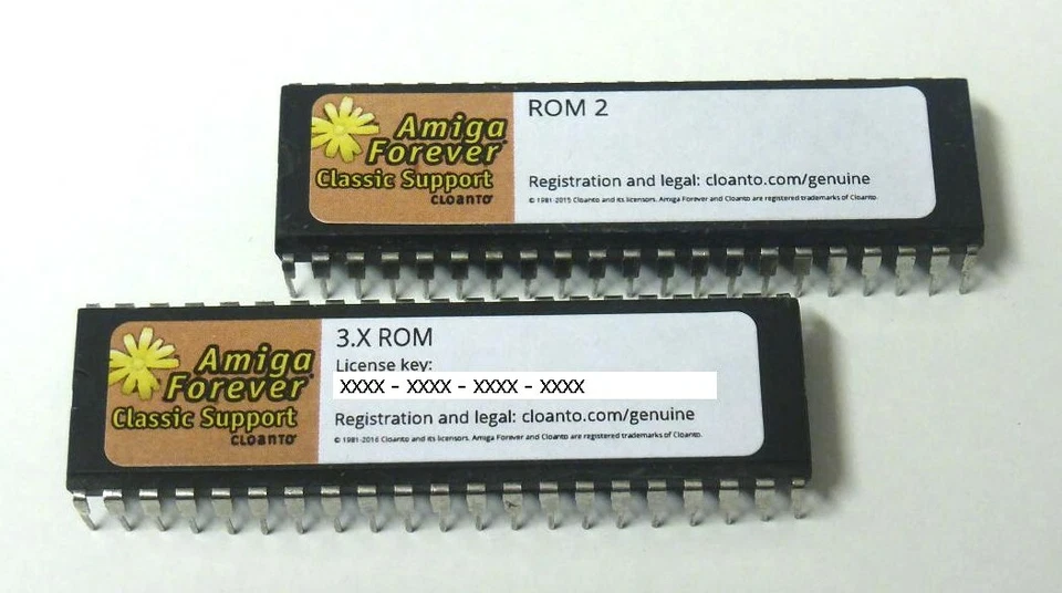 Amiga 1200  Kickstart 3.x ( 40.066 ) CLOANTO Lizenz.  - Bild 1 von 1