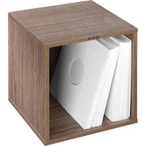 ZOMO VS-BOX100 (walnut) contenitore box per 100 dischi in vinile 12" in mdf noce - Imagen 1 de 2