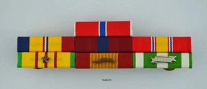Marine Corps Kampfaktion, Bronzestern - Vietnamkrieg montiert 7 Bandleiste USMC - Bild 1 von 1