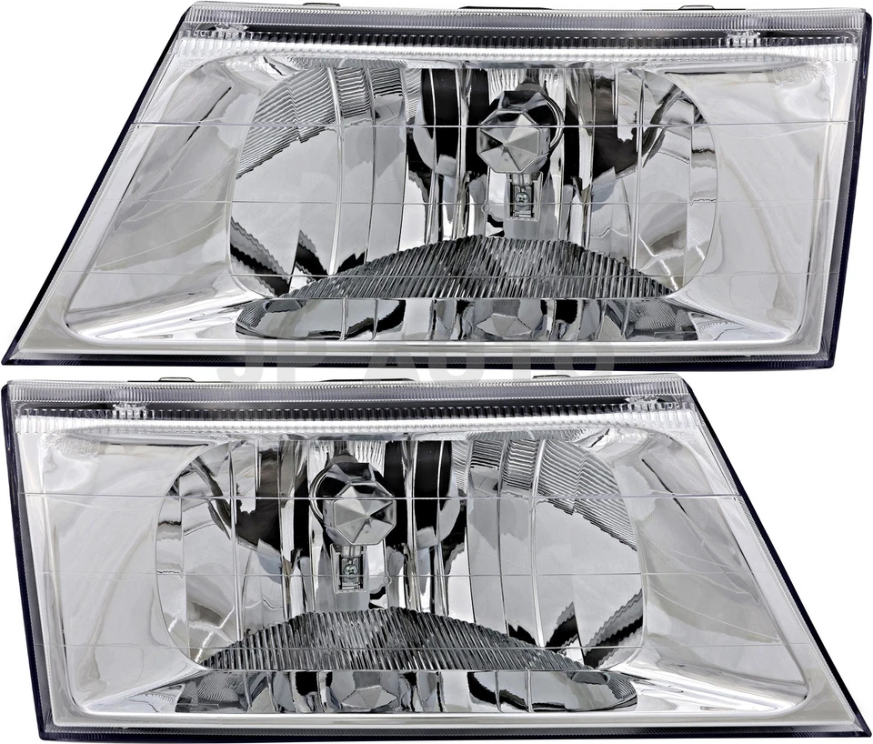 Juego de faros halógenos para Mercury Grand Marquis 2003-2004 Foto 1 de 4