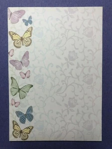 10 Schmetterlinge flache Notizkarten mit Umschlägen - 4-1/4" x 6-1/4" - Bild 1 von 4