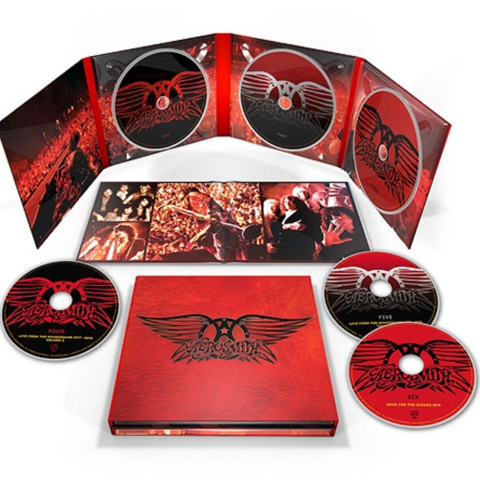 Aerosmith Greatest Hits Deluxe Edition + Live Collection Limited Edition 6 BOX - Bild 1 von 1