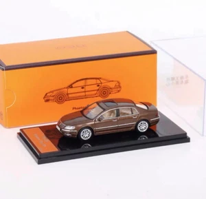 GCD 1/64 Scale VW Phaeton W12 Brown Diecast Car Model Toy Gift - Picture 1 of 6