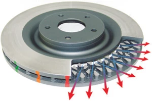 DBA 42061XS for 2016+ Holden RG Colorado/Trailblazer Rear 4000 Series XS Drilled - Bild 1 von 4