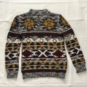Zara Boys Pattern Knit Knitwear Sweater 13-14 - Picture 1 of 4