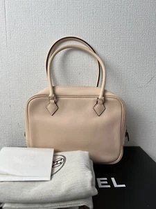 Hermes Plume Mini Rose Sakura swift leather handbag - Picture 1 of 14