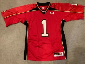 MAGLIA CALCIO UNDER ARMOUR MARYLAND TERRAPINS UOMO MEDIA - Foto 1 di 2