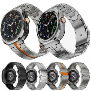 Für Samsung Watch Ultra 47mm Luxus Edelstahl Gliederband Armband Neu - Bild 1 von 26