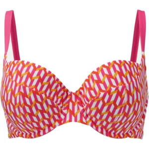 Panache Cleo SWIM Cindy Bikini Top mit Bügel-BH Gr.Gr.75H UK34FF Pink / Multi - Bild 1 von 9
