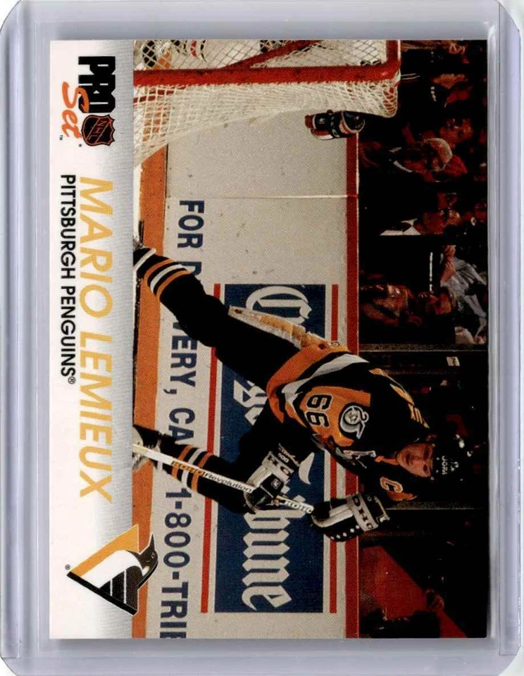 1992-93 Pro Set Mario Lemieux B Pittsburgh Penguins #139 - Image 1 of 2